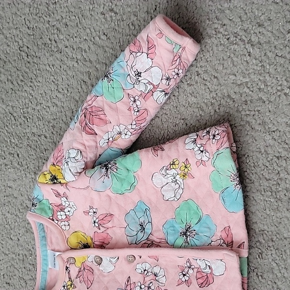 Carter's Baby Girl's Quilted Lightweight Jacket - Picture 4 of 10